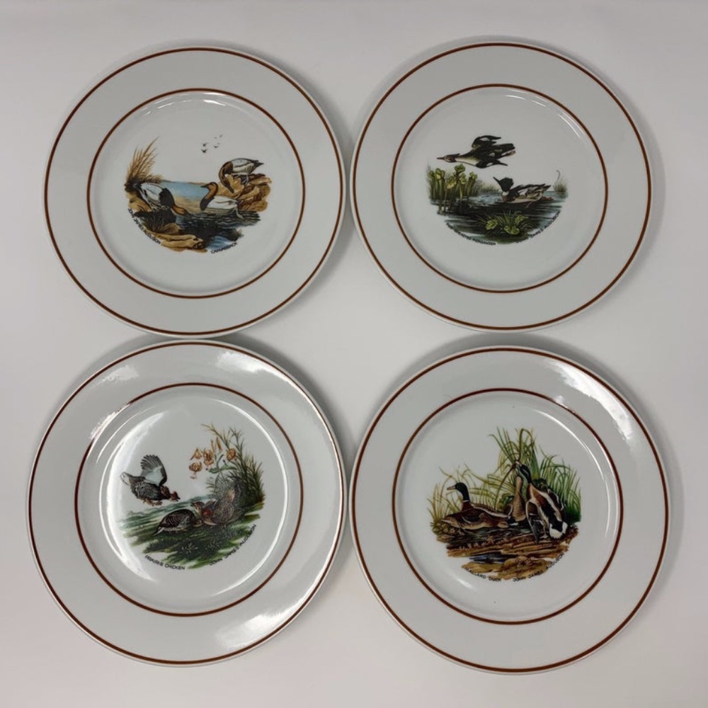 JKW Bavaria John James Audubon W. German Plates